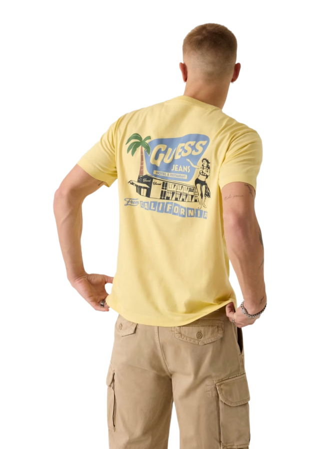 Guess T_Shirt mit Logo-Print bei Robert Ley