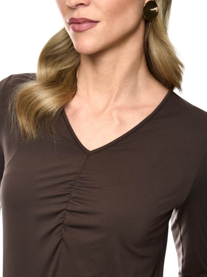 Marc Cain Langarmshirt mit Raffung bei Robert Ley