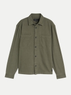 Tom Tailor Denim Overshirt mit Brusttaschen 23802-urban olive green bei Robert Ley