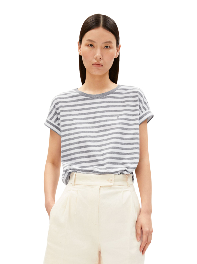 ARMEDANGELS T-Shirt IDAARA STRIPES bei Robert Ley