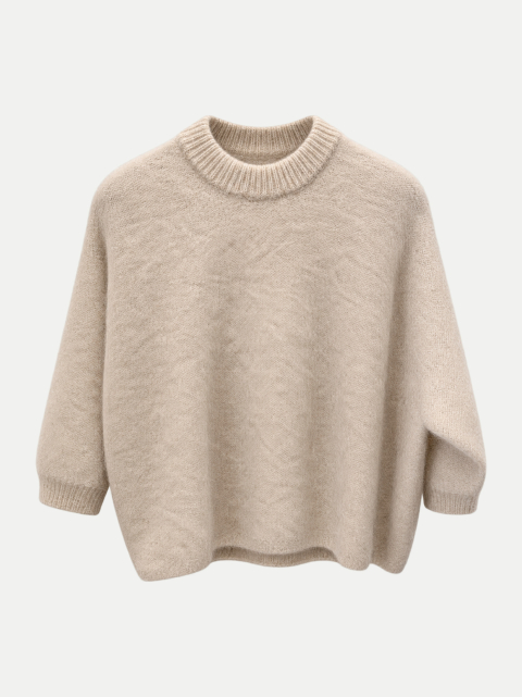 Antonelli Firenze Halbarm-Pullover Tavoliere bei Robert Ley