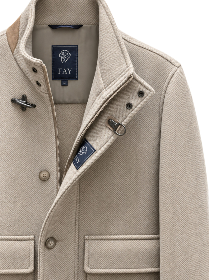 Fay Blouson aus Wolle mit Stretch bei Robert Ley