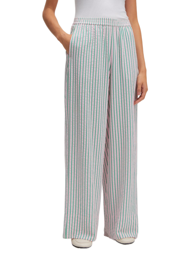 EDITED Gestreifte Hose mit Gummizug bei Robert Ley