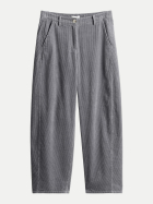 Opus Barrel-Fit Cordhose Myha softness 80025-quiet grey bei Robert Ley