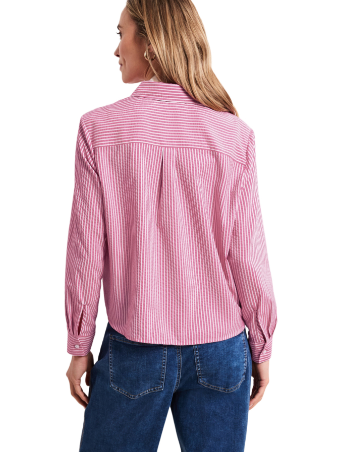 Street One Hemdbluse in Seersucker-Qualität bei Robert Ley