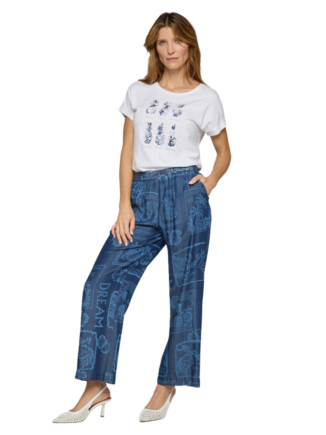 Rabe Moden T-Shirt mit Ananas-Print bei Robert Ley