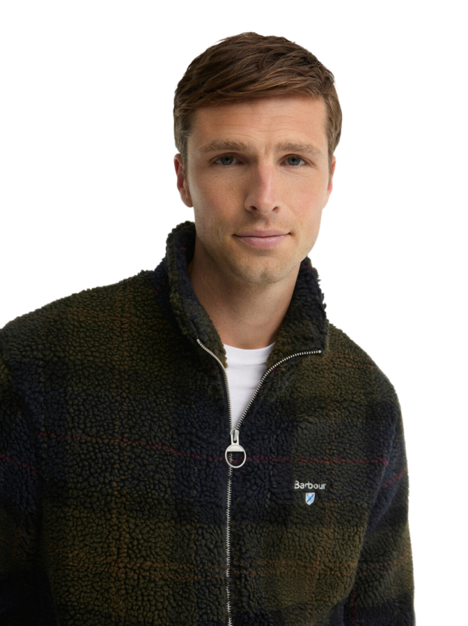 Barbour Fleecejacke Tartan bei Robert Ley