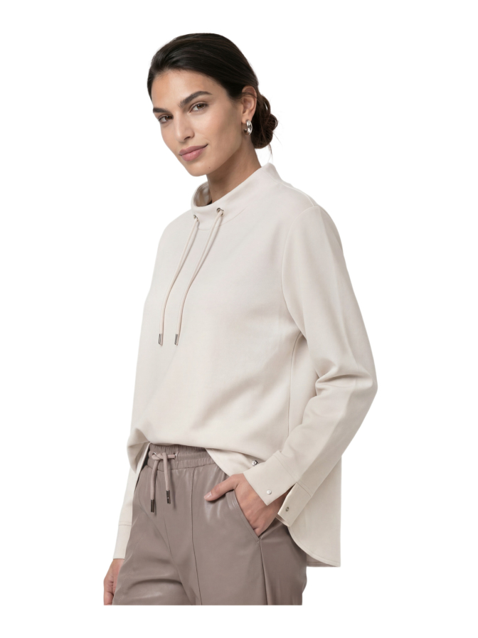 Monari Sweatshirt mit Stehkragen bei Robert Ley