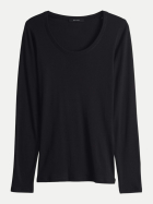 Opus Langarmshirt Sorana 900-black bei Robert Ley