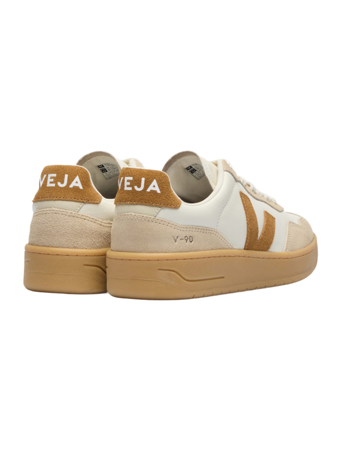 Veja Sneaker V-90 PURE CAMEL ALMOND NATURAL bei Robert Ley