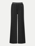 Guess Wide-Leg Hose JOLE FJ5N-black and white tweed bei Robert Ley