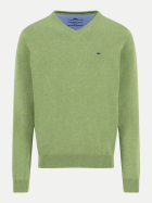 Fynch-Hatton V-Neck, Superfine 740-avocado bei Robert Ley