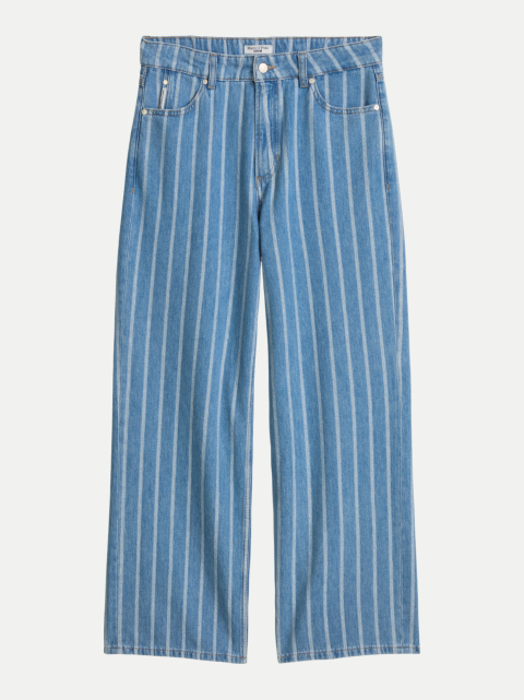 Marc O'Polo DENIM Gestreifte High- Waist Jeans bei Robert Ley