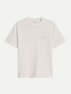 Marc O'Polo Jersey T-Shirts kurzarm 1183-Silky White bei Robert Ley