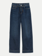 Tom Tailor Denim Wide-Leg Jeans TTEMILY 10120-Used Dark Stone Blue Denim bei Robert Ley