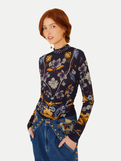 Farm Rio Jerseybluse Golden Nature bei Robert Ley