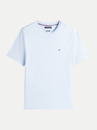 Tommy Hilfiger Regular-Fit T-Shirt Solid C1O-BLUE bei Robert Ley