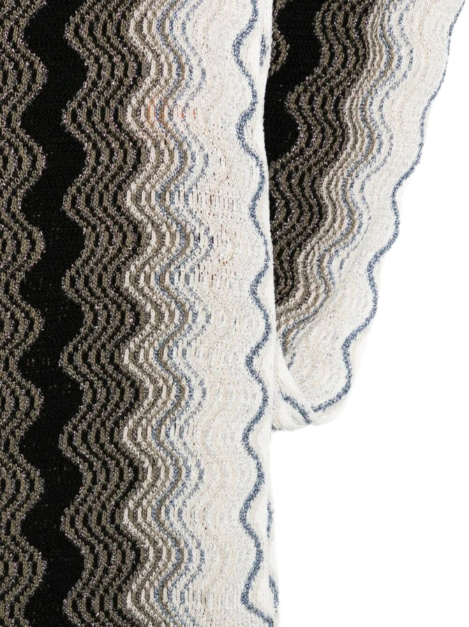 MISSONI Schal mit Zick-Zack Muster 45x200 bei Robert Ley