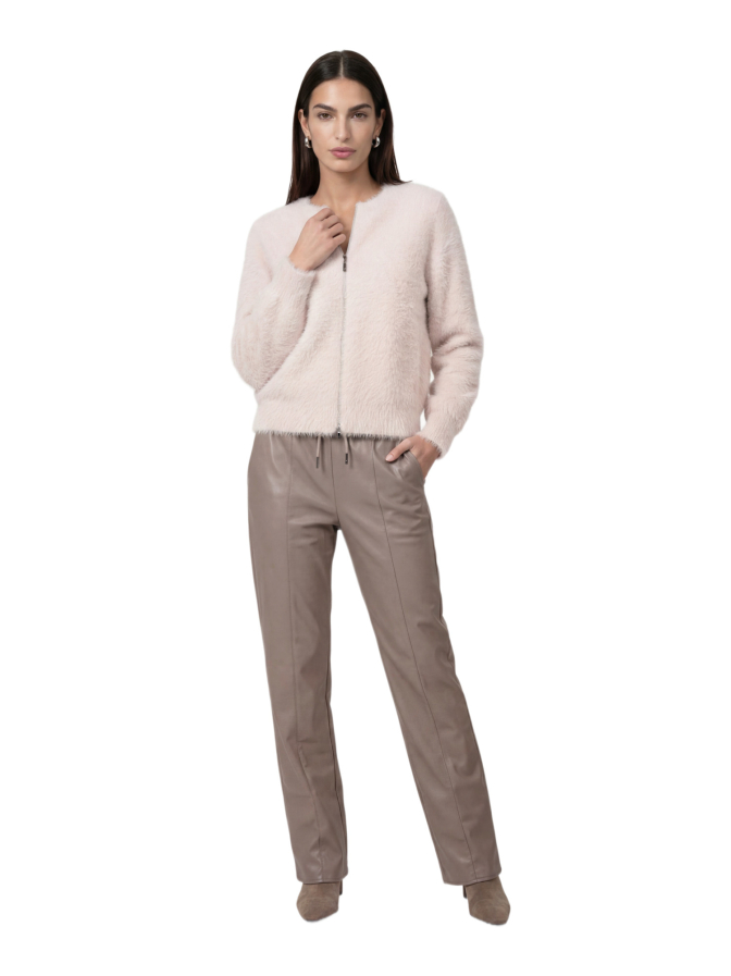 Monari Kunstfell-Strickjacke bei Robert Ley