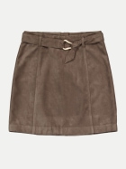 Garcia Minirock in Wildlederoptik 4656-GREY bei Robert Ley