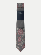 Willen Set Krawatte und Einstecktuch 190-rosa bei Robert Ley