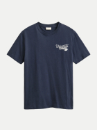 Gant T-Shirt University Town 433-EVENING BLUE bei Robert Ley