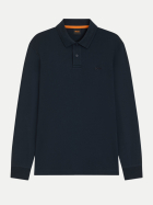BOSS Orange Poloshirt Interlock 404-Dark Blue bei Robert Ley