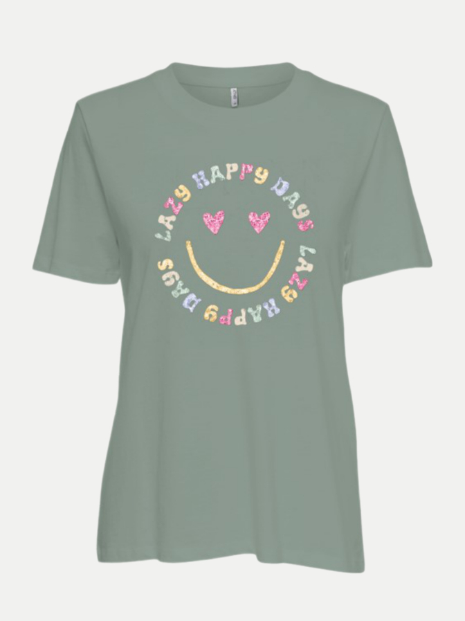 Only T-Shirt mit Print bei Robert Ley
