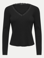 Only Langarmshirt ONLSARA 177911-Black bei Robert Ley