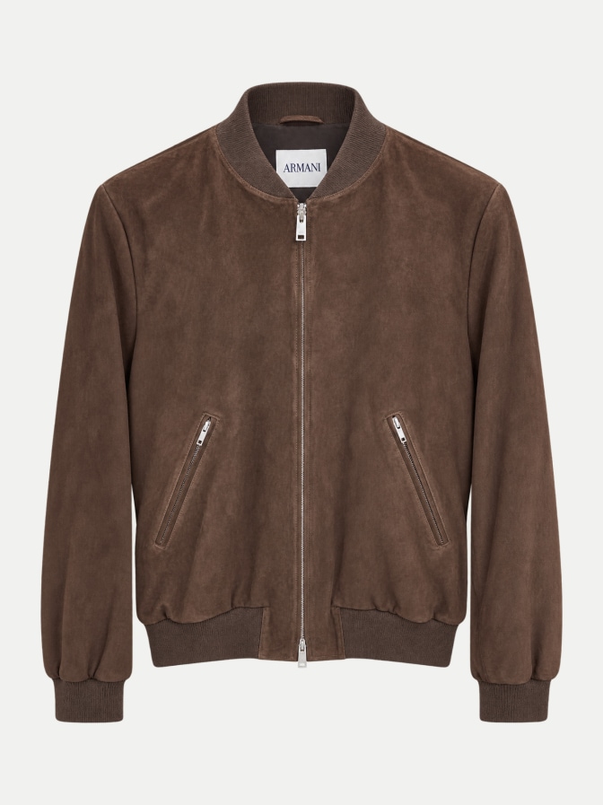 ARMA Wildleder-Bomberjacke Didier bei Robert Ley