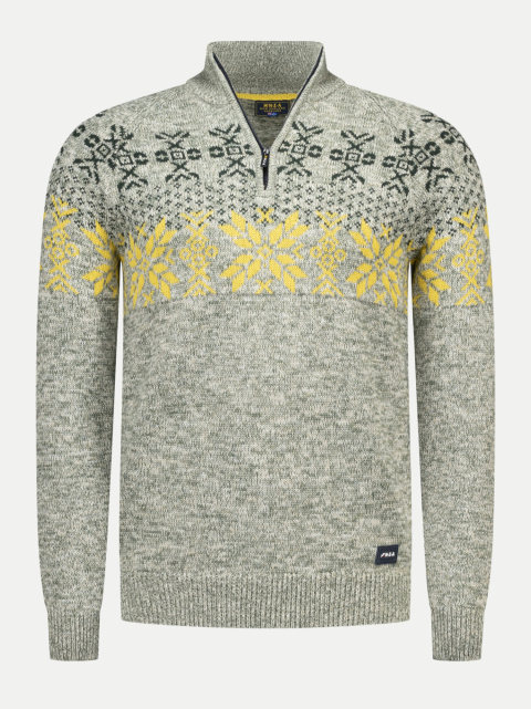 NZA New Zealand Auckland Troyer mit Fair-Isle-Muster bei Robert Ley