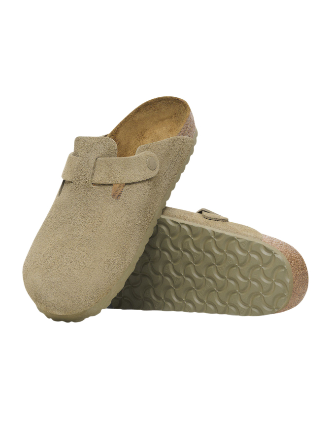 Birkenstock Clog Boston Faded Khaki bei Robert Ley