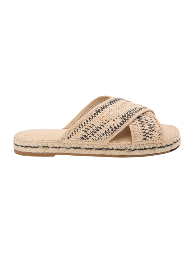 Tommy Hilfiger Mules Raffia im Espadrille-Style bei Robert Ley