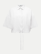 Drykorn Cropped-Hemdbluse LAINAY 1907-ecru bei Robert Ley