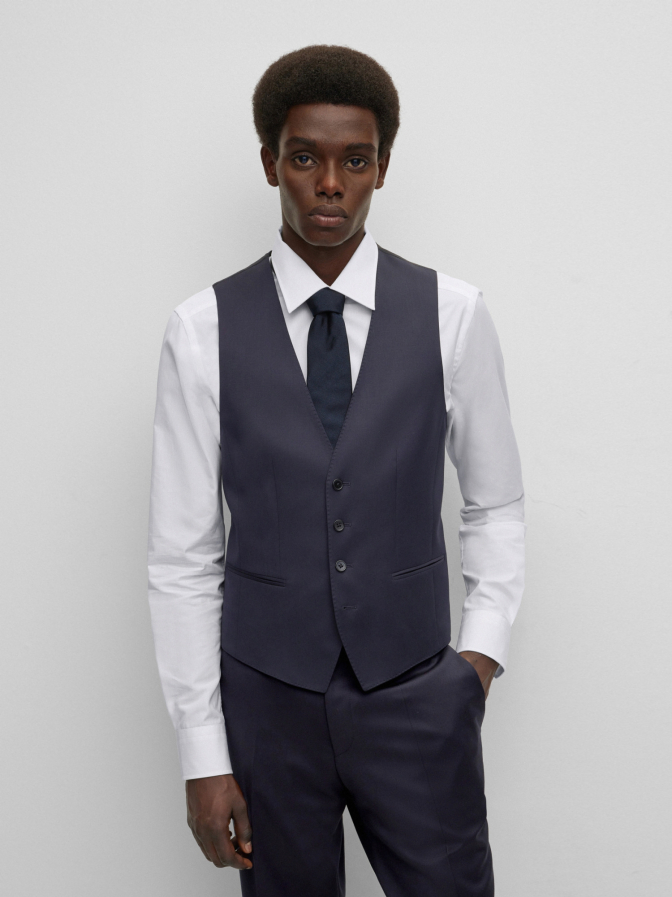 BOSS Black Slim-Fit Weste bei Robert Ley
