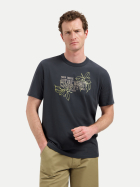 NO EXCESS T-Shirt mit Rundhals Ausschnitt 124-Dark Steel bei Robert Ley