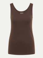 Cecil Basic Top Linda 17493-macchiato brown bei Robert Ley