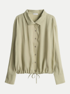 Opus Relaxed-Fit Hemdbluse Fayra 30041-soft matcha bei Robert Ley
