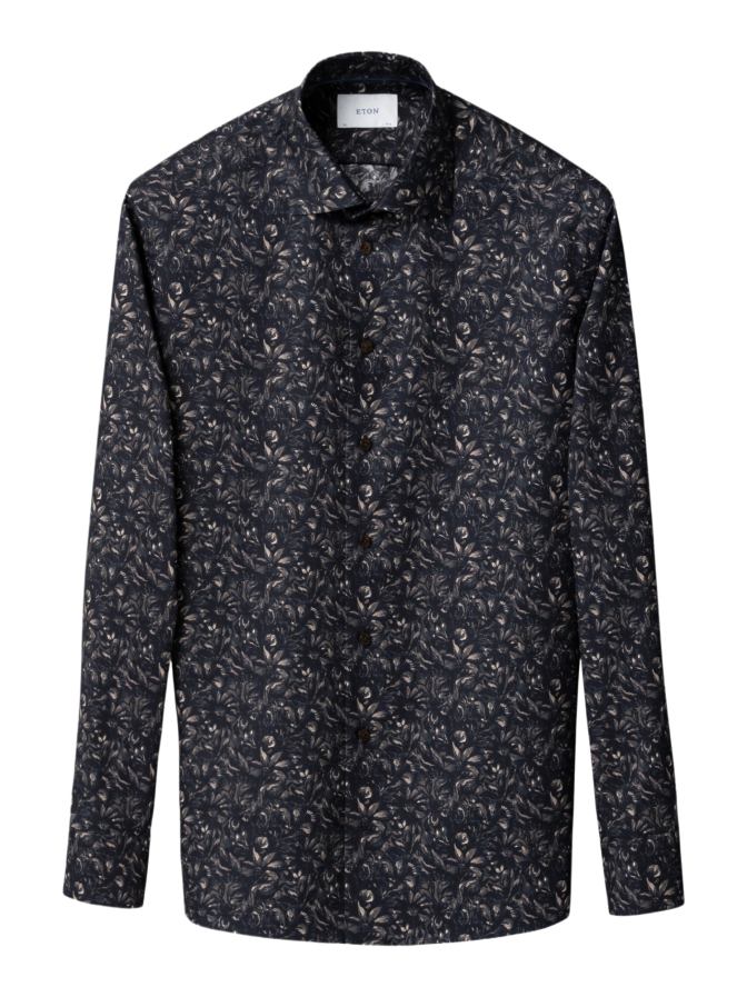 Eton Contemporary-Fit Floralhemd bei Robert Ley