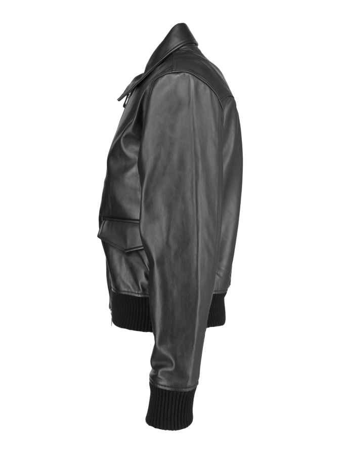 Officine Générale Lederjacke Conan bei Robert Ley