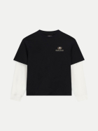 Guess T-Shirt mit Logo-Print jblk-jet black bei Robert Ley