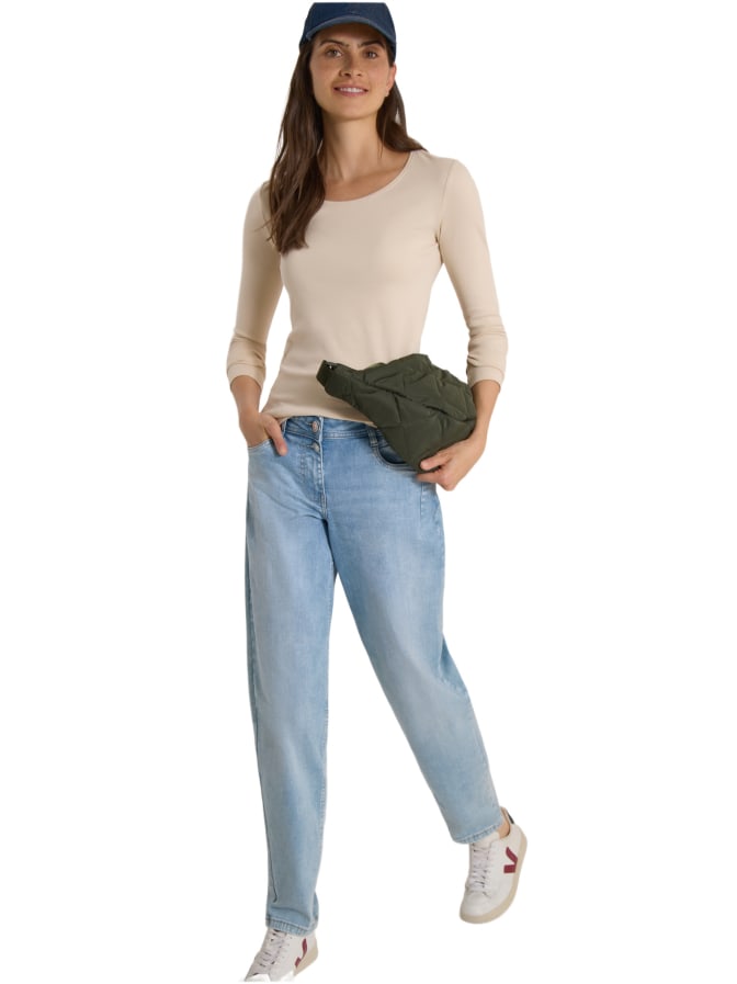 Cecil Basic Langarmshirt Pia bei Robert Ley