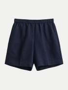 Gant Shorts aus Leinenmix 433-EVENING BLUE bei Robert Ley
