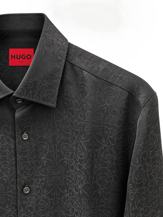 HUGO Slim-Fit Hemd Kenno bei Robert Ley