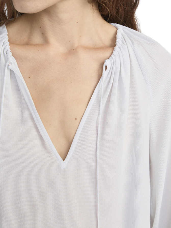 Frame Seidenbluse im Ballon-Stil bei Robert Ley