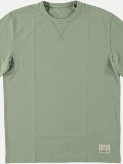Mustang T-Shirt mit Logo-Patch ARVIN bei Robert Ley