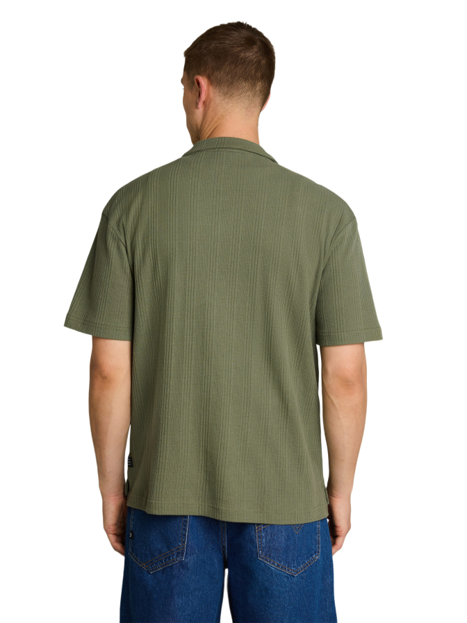 Tom Tailor Denim Poloshirt in Waffel-Optik bei Robert Ley