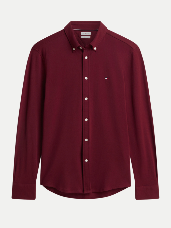 Tommy Hilfiger Regular-Fit Jerseyhemd bei Robert Ley