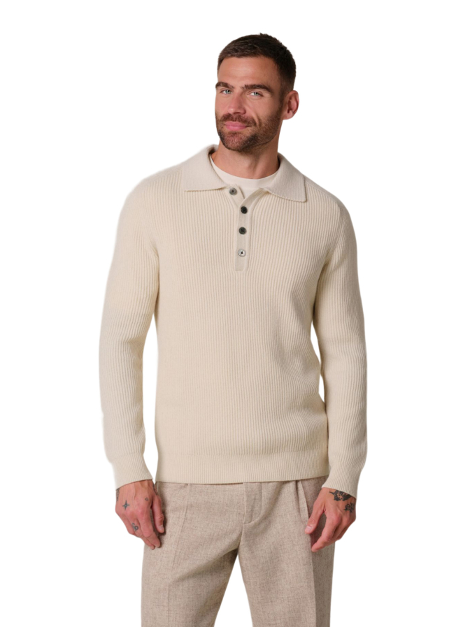 PROFUOMO Polo-Shirt Heavy Wolle bei Robert Ley