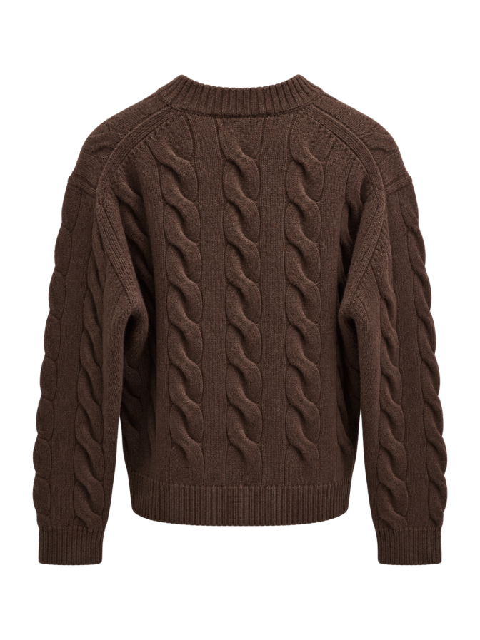 Polo Ralph Lauren Zopfstrick-Pullover aus Woll-Kaschmir-Mix bei Robert Ley